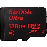  SanDisk Micro SDXC Ultra 128 GB Class 10 UHS-I + SD Adapter  - Memory Card