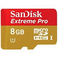 SanDisk Micro SDHC 8GB Extreme Pro Class 10 - Pamäťová karta