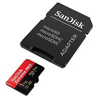 SanDisk MicroSDXC 1TB Extreme Pro A2 UHS-I (V30) U3 + SD Adapter - Memory Card