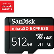 SANDISK MicroSD Express 512GB (NVMe) - Memóriakártya
