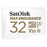 SanDisk microSDHC 32GB Max Endurance + SD adapter - Memóriakártya