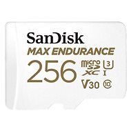 SanDisk microSDXC 256GB Max Endurance + SD Adapter - Memory Card