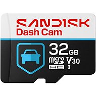 SANDISK MicroSDHC 32GB Dash Cam Card - Memory Card