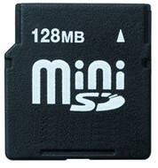 LEXAR Mini Secure Digital 128MB - Memory Card