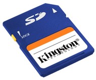 Kingston Secure Digital 128MB - Memory Card