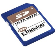 Kingston Secure Digital 512MB Ultimate Card 133x - Memory Card