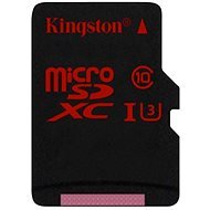 Kingston Micro SDHC / SDXC UHS-I U3 + SD Adapter - Memory Card