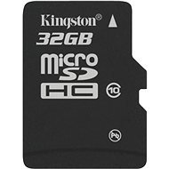 Kingston Micro 32GB SDHC Klasse 10 - Speicherkarte
