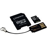 Kingston Micro SDXC 64 GB Class 10 UHS-I + SD adapter és USB olvasó - Memóriakártya