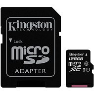  Kingston Micro 128 GB SDXC Class 10 + SD adapter  - Memory Card
