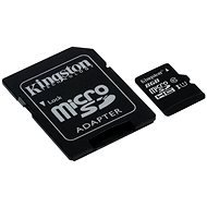 Kingston 8GB Micro SDHC Klasse 10 UHS-I + Adapter SD - Speicherkarte