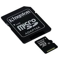 Kingston microSDXC 64 GB Class 10 UHS-I + SD-Adapter - Speicherkarte