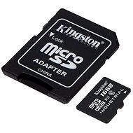 Kingston Micro SDHC 16GB Class 10 UHS-I Industrial Temp + SD Adapter - Memory Card