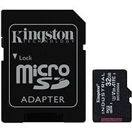 Kingston MicroSDHC 32GB Industrial + SD-Adapter - Speicherkarte