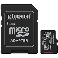 Kingston MicroSDXC 128GB Industrial + SD adapter - Memory Card