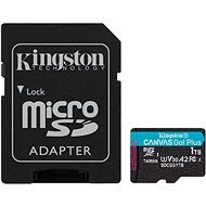 Kingston MicroSDXC 1TB Canvas Go! Plus + SD adaptér - Memory Card