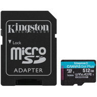 Kingston microSDXC Canvas Go Plus Gen4 512 GB - Speicherkarte