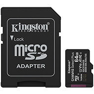 Kingston MicroSDXC 64GB Canvas Select Plus Gen 3 + SD adapter - Memóriakártya