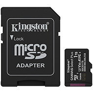 Kingston MicroSDXC 1TB Canvas Select Plus Gen 3 + SD adapter - Memóriakártya