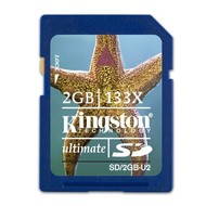 Kingston Secure Digital 2GB Ultimate 133x - Speicherkarte