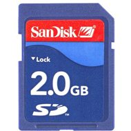 SanDisk SD 2GB - Memory Card