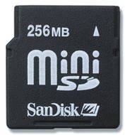 SanDisk Mini Secure Digital 256MB - Pamäťová karta