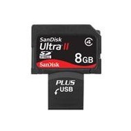 SanDisk Ultra Plus USB Secure Digital 8GB - Memory Card
