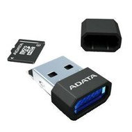 A-DATA Micro SDHC 8GB Class 2 + USB Reader - Memory Card
