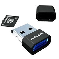 A-DATA Micro SDHC 8GB Class 4 + USB Reader V3 black - Speicherkarte