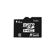 A-DATA microSDHC 4GB - Memory Card