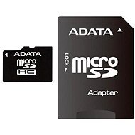 ADATA MicroSDHC 8 GB Class 4 + SD adaptér - Pamäťová karta