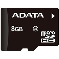 ADATA microSDHC 8GB Class 4 + OTG card reader - Memory Card