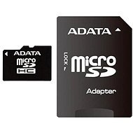 ADATA MicroSDHC 8 GB Class 10 + Adapter - Speicherkarte