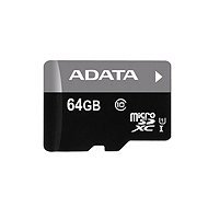 ADATA Premier Micro SDXC UHS-I-64 GB + SD-Adapter - Speicherkarte
