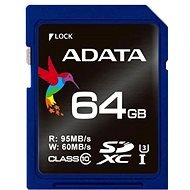 ADATA Premier Pro SDXC UHS-I U3 64 GB memóriakártya - Memóriakártya