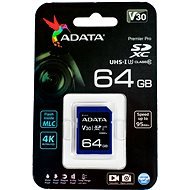 ADATA Premier Pro V30S SDXC 64 GB UHS-I U3 - Memóriakártya