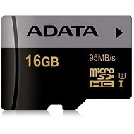 ADATA Premier Micro SDHC 16 GB UHS-I U3 Class 10 - Pamäťová karta