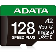 ADATA MicroSDXC 128GB Speed Plus + SD adapter - Memory Card