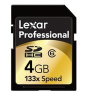 Paměťová karta LEXAR Secure Digital 4GB Professional 133× - Memory Card