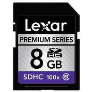 LEXAR Secure Digital 8GB 100x Premium - Memory Card