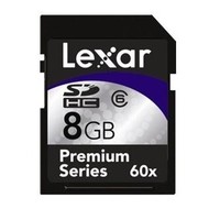 LEXAR Secure Digital 8GB Platinum II Series - Memory Card