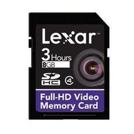 LEXAR Secure Digital 8GB FullHD Video karta - Memory Card