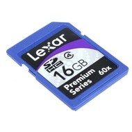 LEXAR Secure Digital 16GB Platinum II Series - Memory Card