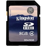 Kingston SDHC 8GB Class 4 - Memóriakártya