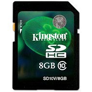 Kingston 8GB SDHC Class 10 - Speicherkarte