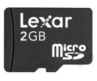 LEXAR Micro Secure Digital (Micro SD) 2GB Mobile Edition - Speicherkarte