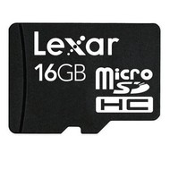 LEXAR Micro Secure Digital SDHC (Micro SD) 16GB - Memory Card