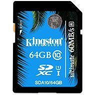Kingston SDXC 64GB UHS-I Class 10 Ultimate - Pamäťová karta