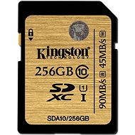 Kingston SDXC UHS-I 256 GBClass 10 - Memóriakártya