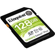 Kingston Canvas Select Plus SDXC 128GB Class 10 UHS-I - Memóriakártya